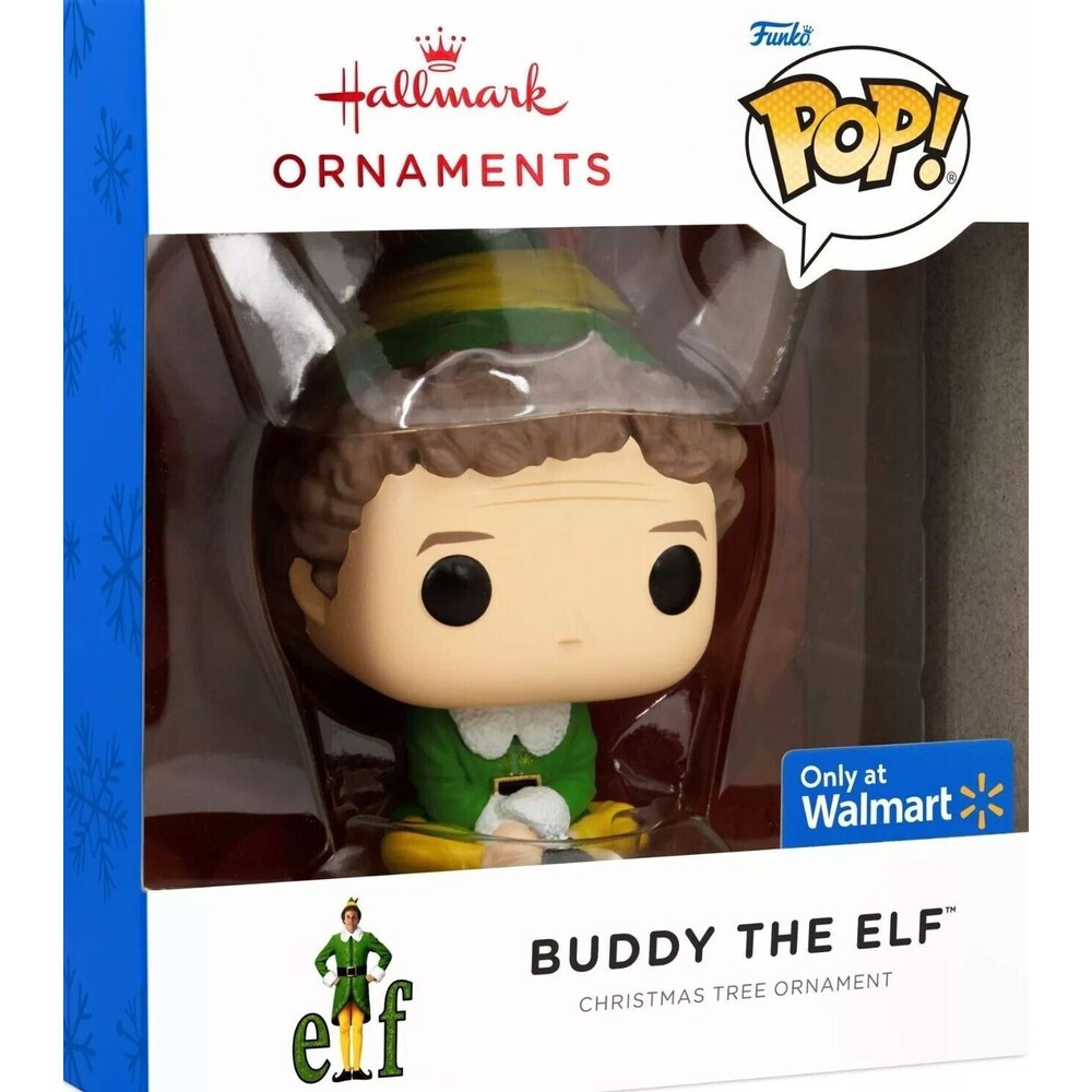 Hallmark 2021 Funko Pop! Buddy the Elf Christmas Ornament Walmart Exclusive NEW